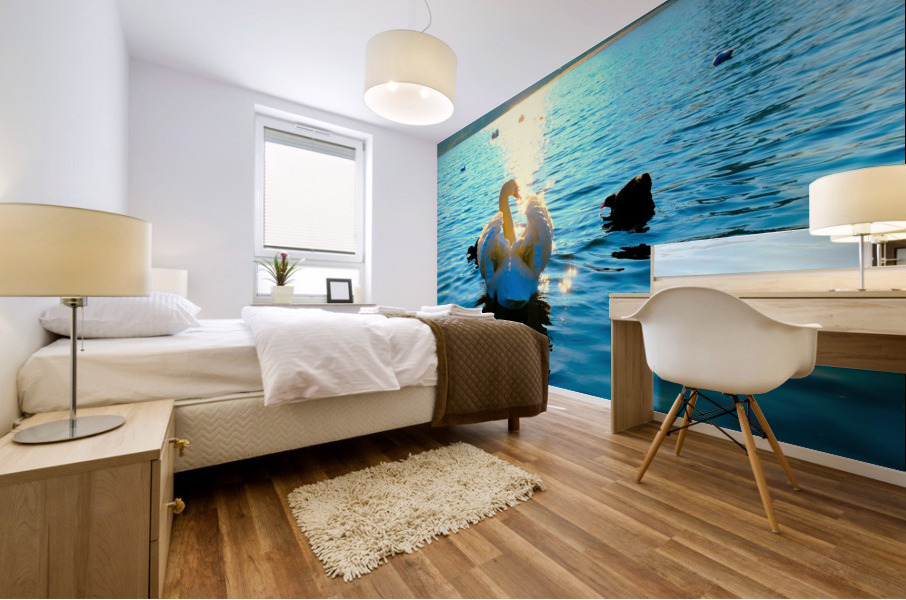 Luminous Voyage Impression murale