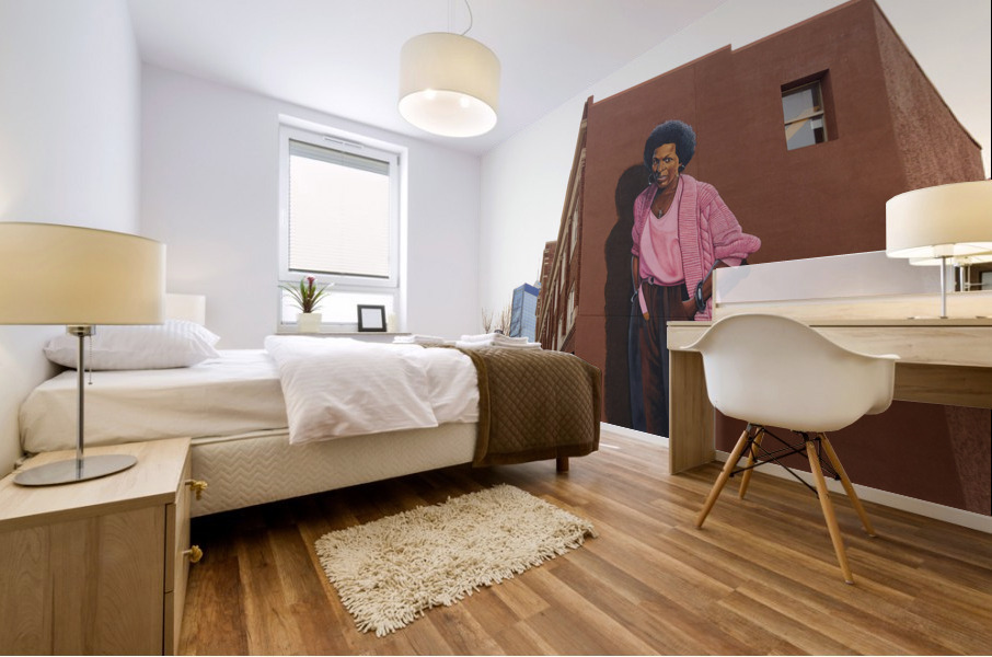 Mari Evans Mural Mural print