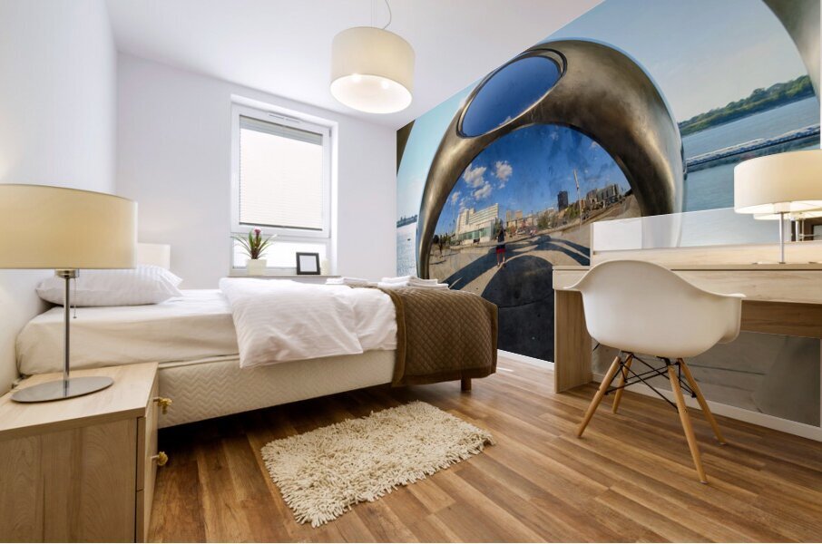 City Sphere Impression murale