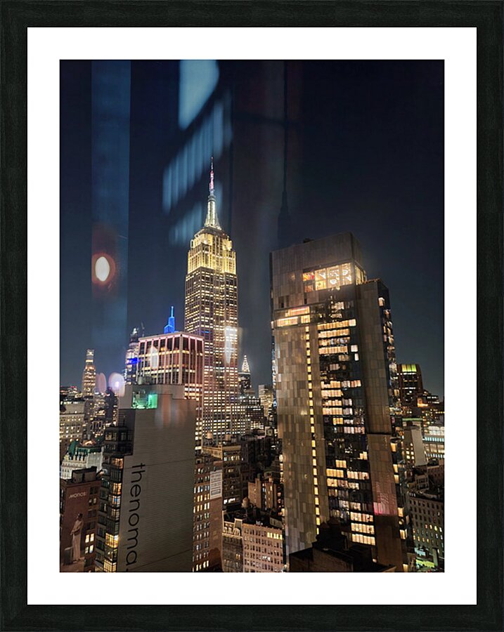 Urban Glow Picture Frame print