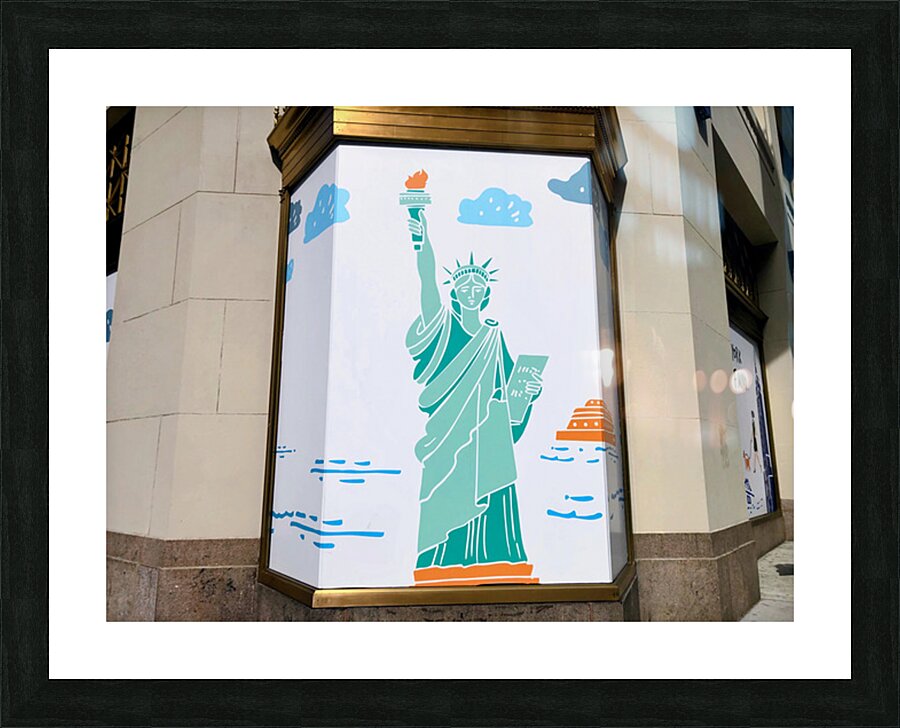 Modern Liberty Picture Frame print