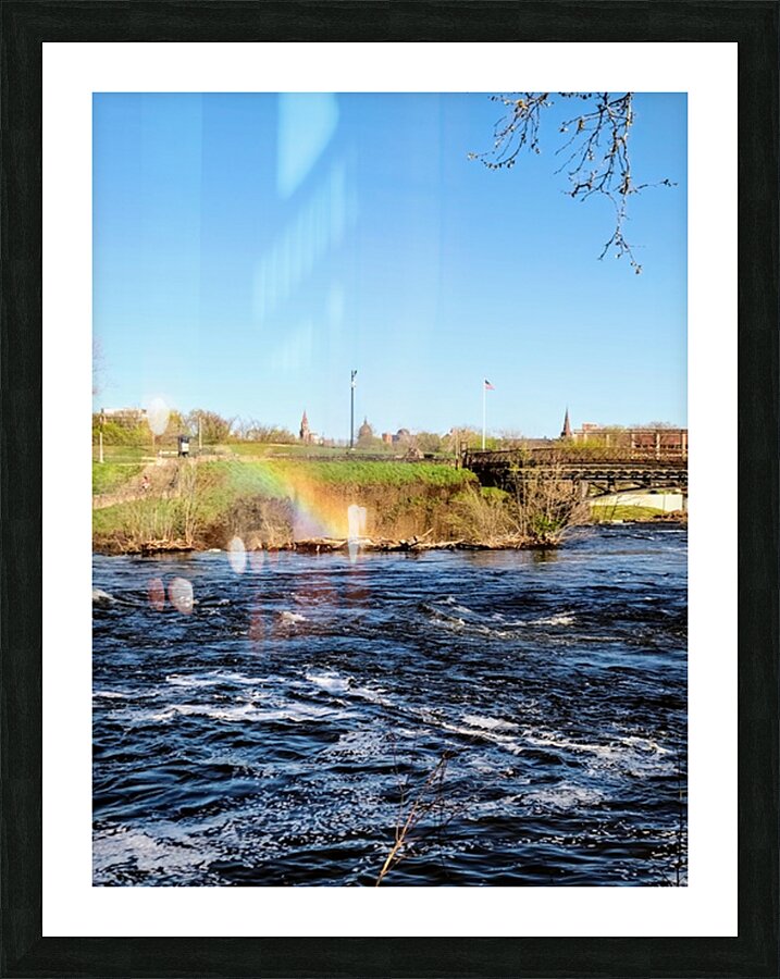 Rainbow Resilience at Paterson’s Edge Picture Frame print