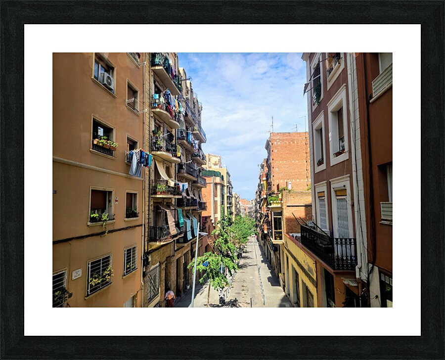 Midday Stories of a Forgotten Street Picture Frame print