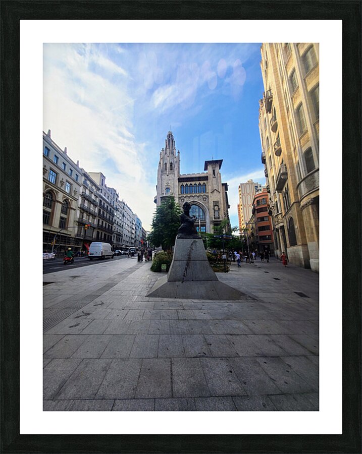 Sentinel of Solitude Picture Frame print