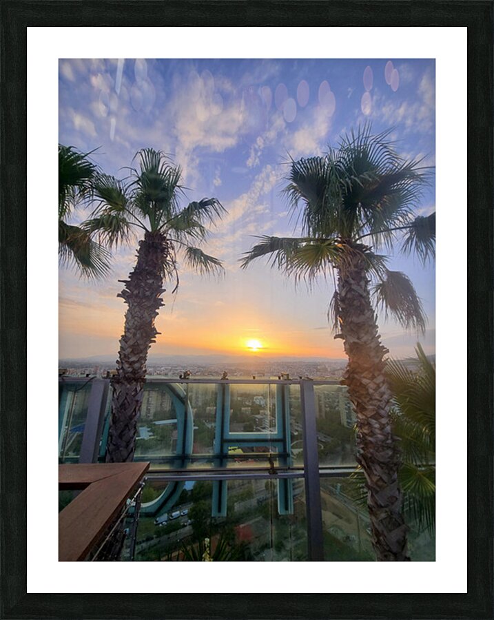 Tropic Stillness Above the Noise Picture Frame print