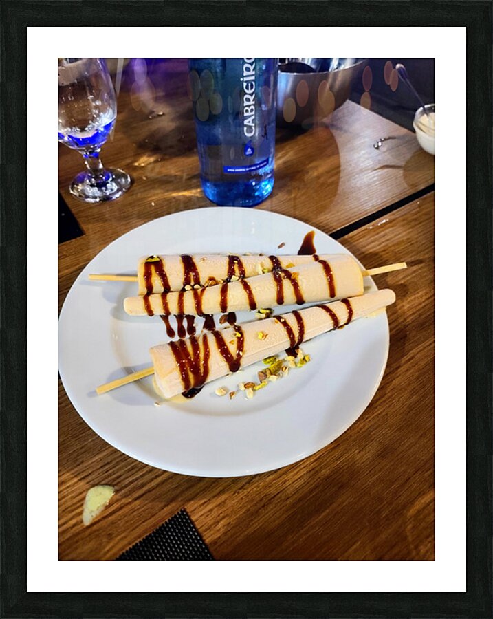 Melting Traditions Picture Frame print