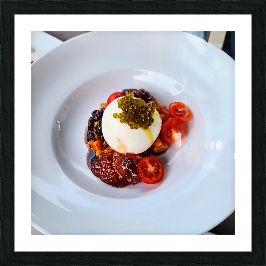 Gilded Bite Picture Frame print