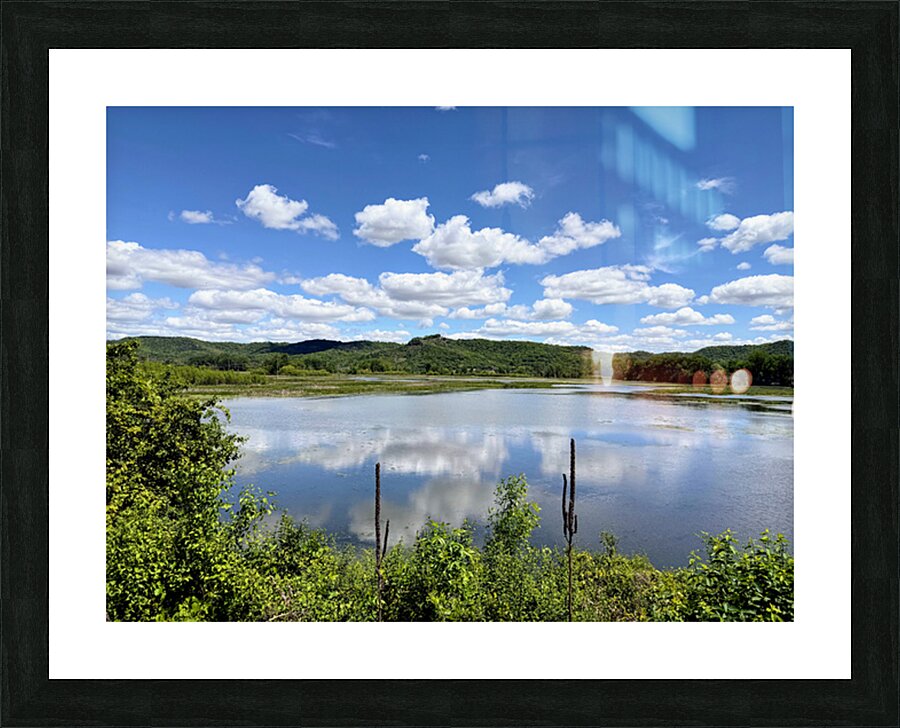 Serenity on the Surface Picture Frame print