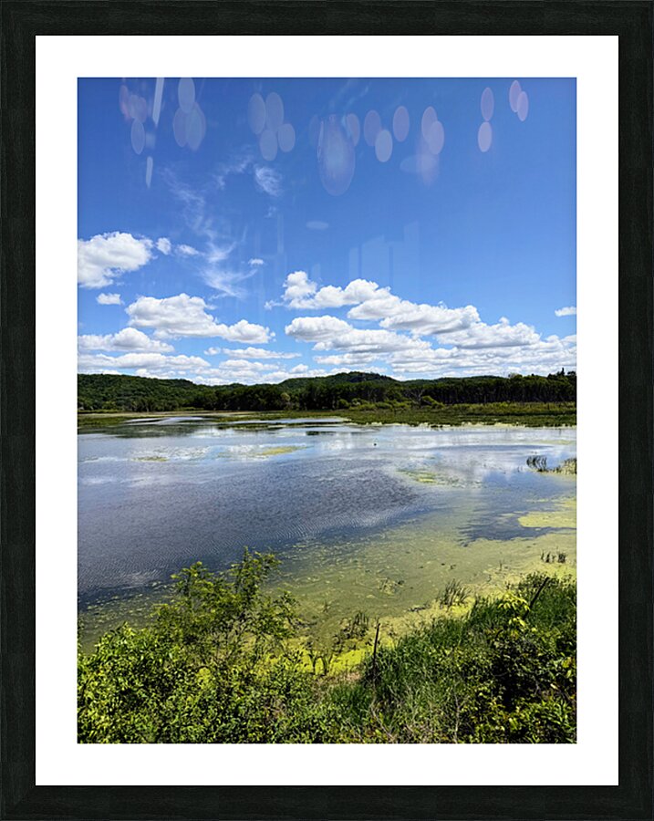 Sky Echoes Picture Frame print