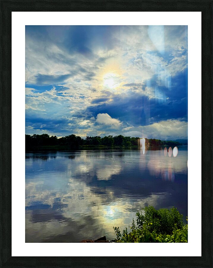 Between Heaven’s Whisper and Earth’s Reflection Picture Frame print