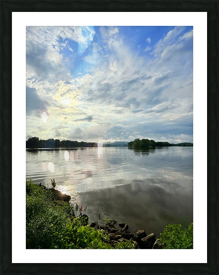 Between Earth and Ether Picture Frame print