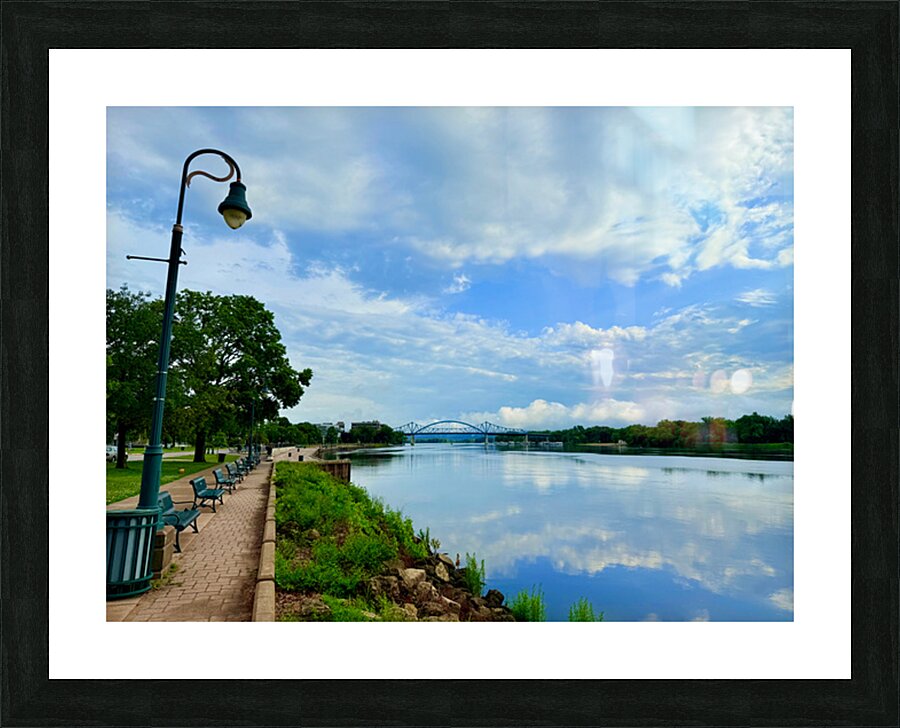 Where the Silence Walks With You Picture Frame print
