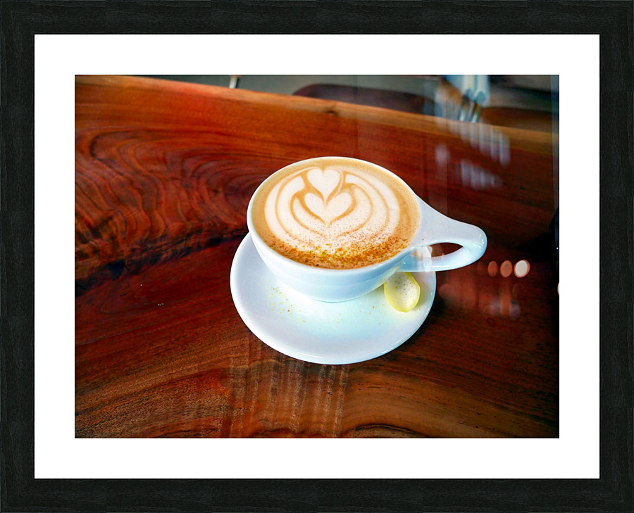 I Heart Coffee Picture Frame print