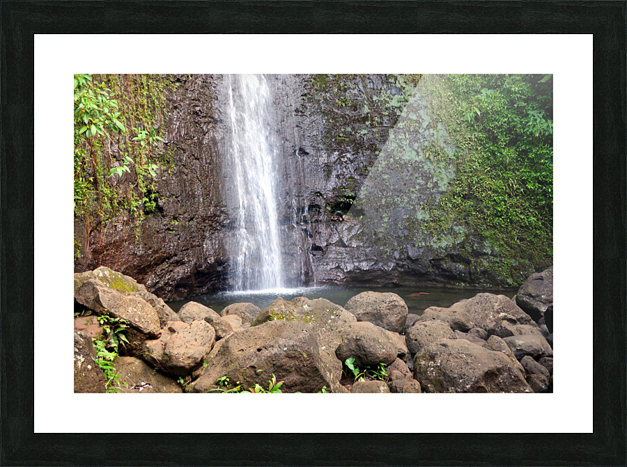 Hiking Hawaii 4 Picture Frame print