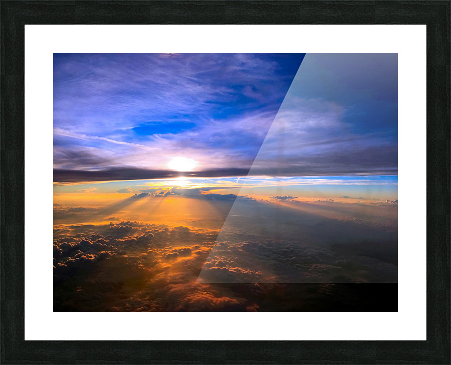 Nothing But Clouds 5B Picture Frame print