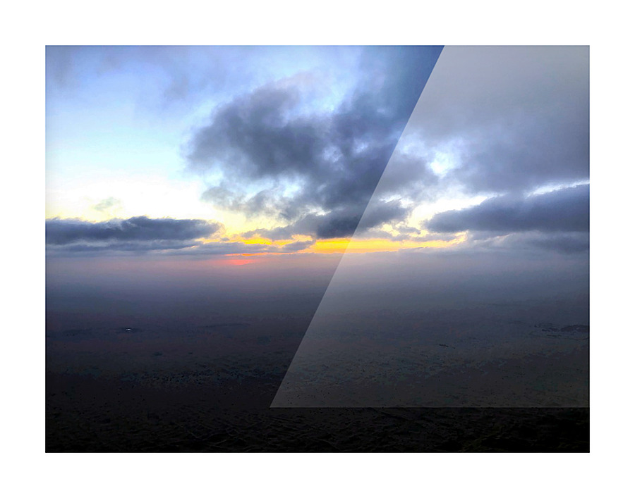 Light within Darkness Picture Frame print