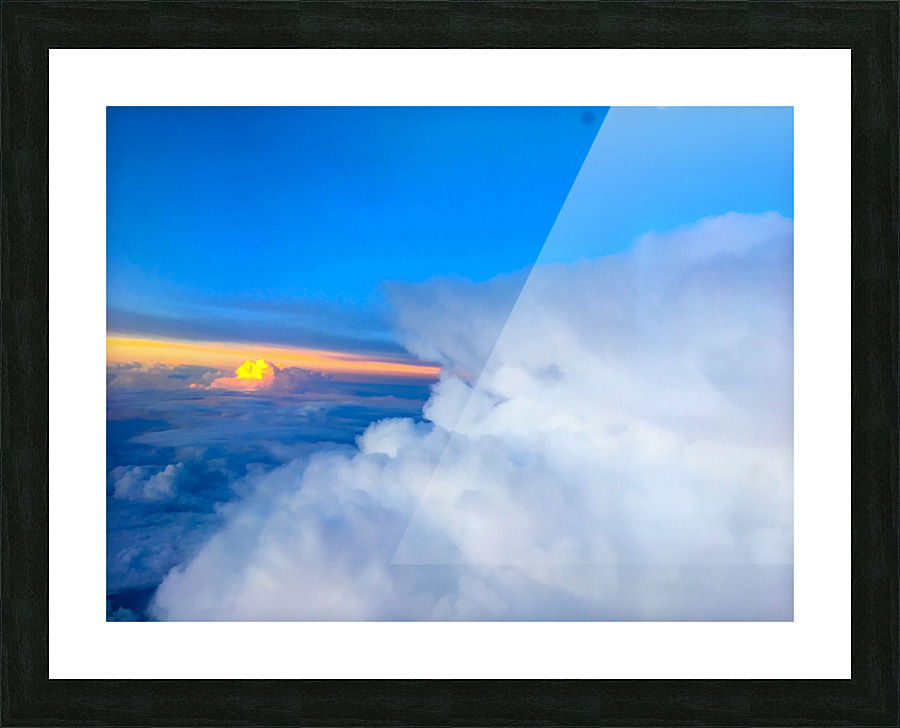 Nothing But Clouds 6 Picture Frame print