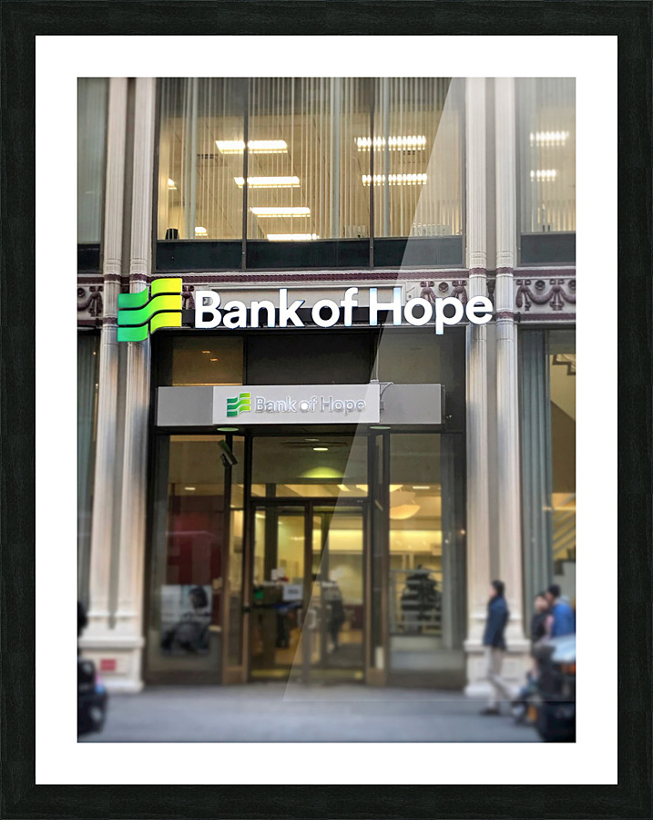 Hope Fading Picture Frame print