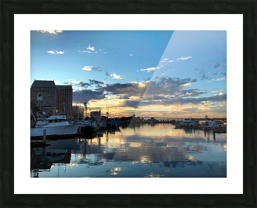 Seascape Escape Picture Frame print