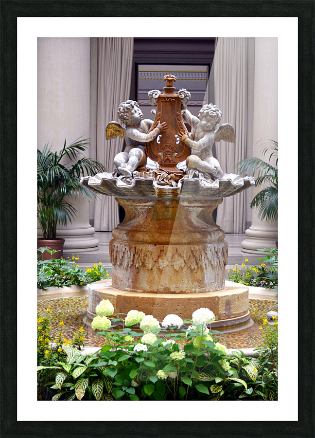 Angel Sculpture B Picture Frame print