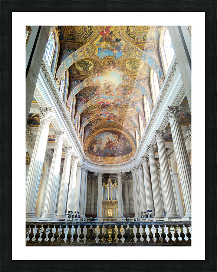 Palace of Versailles -- Interior  Picture Frame print