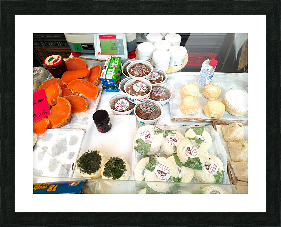 Farmers Market -- Custom Cheeses 2 Picture Frame print