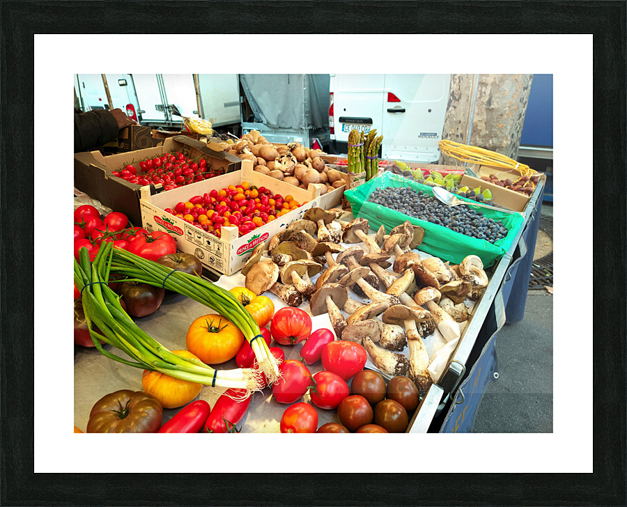 Farmers Market -- Vegetables 2 Impression et Cadre photo