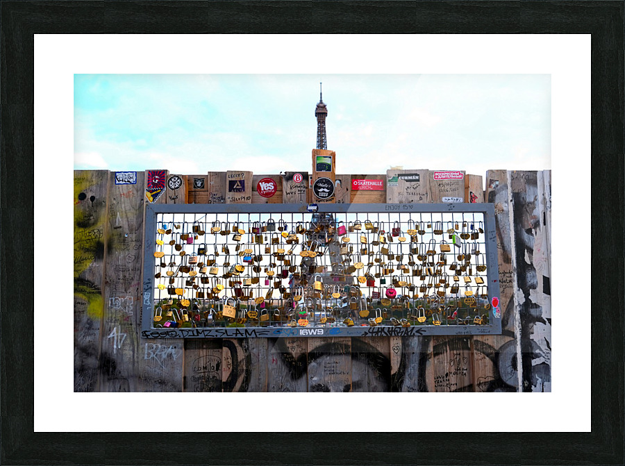 Paris Locks of Love Impression et Cadre photo