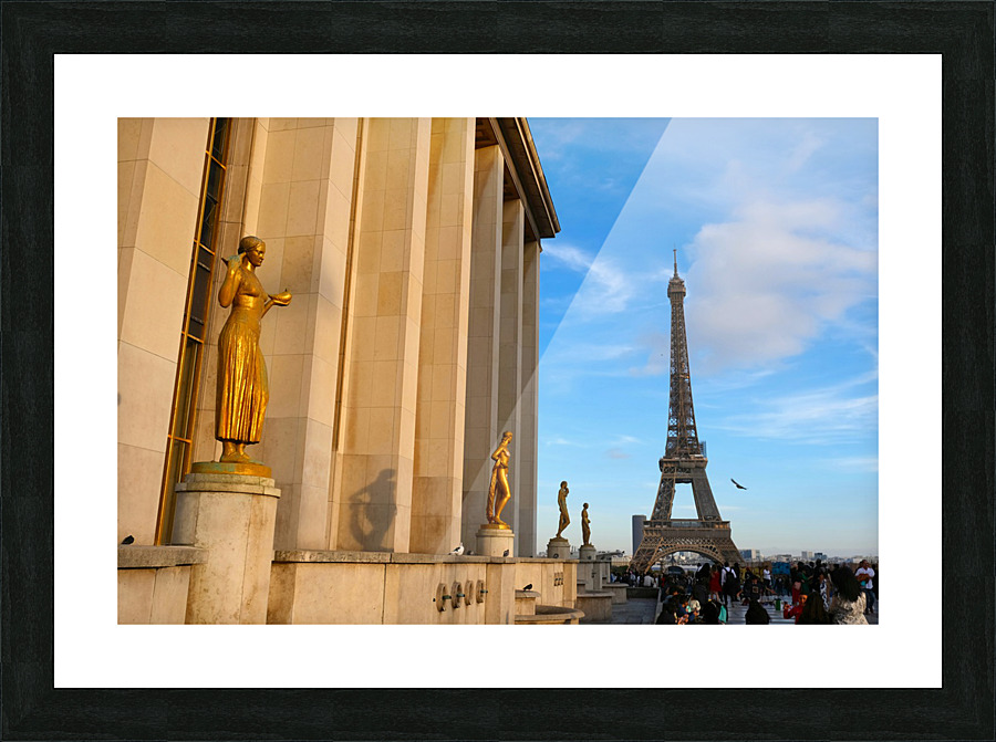 Eiffel Tower 3 Picture Frame print