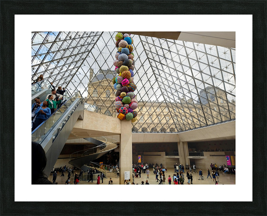 In Louvre with the View 2B Picture Frame print