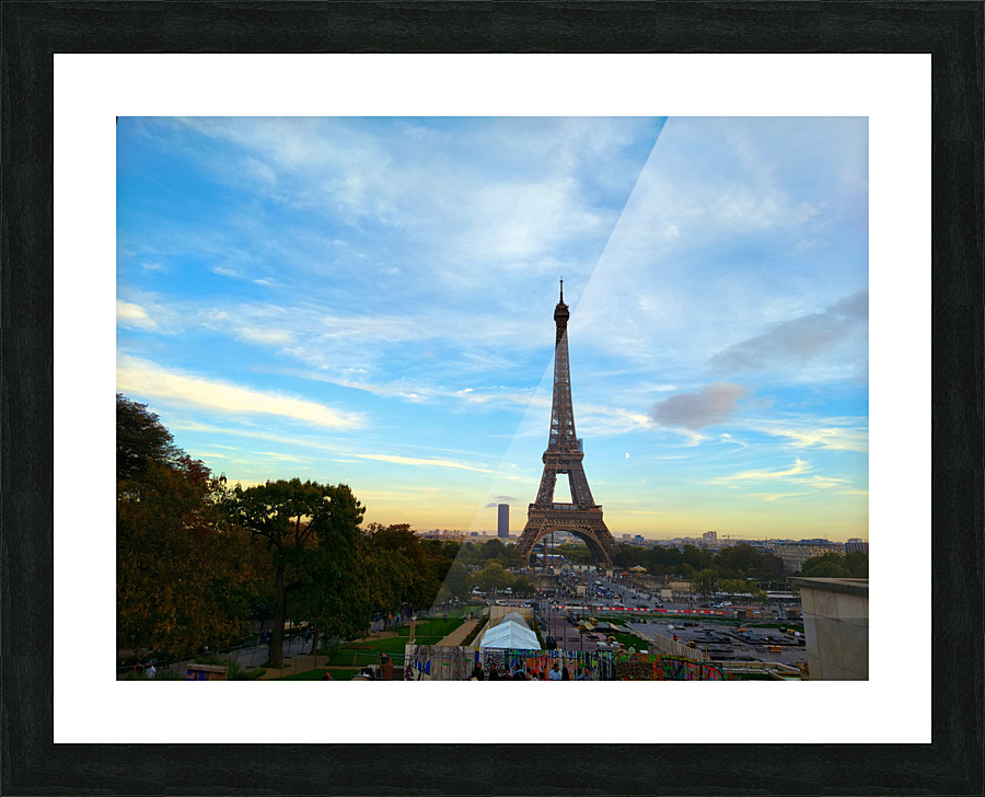 Eiffel Tower 2C Picture Frame print