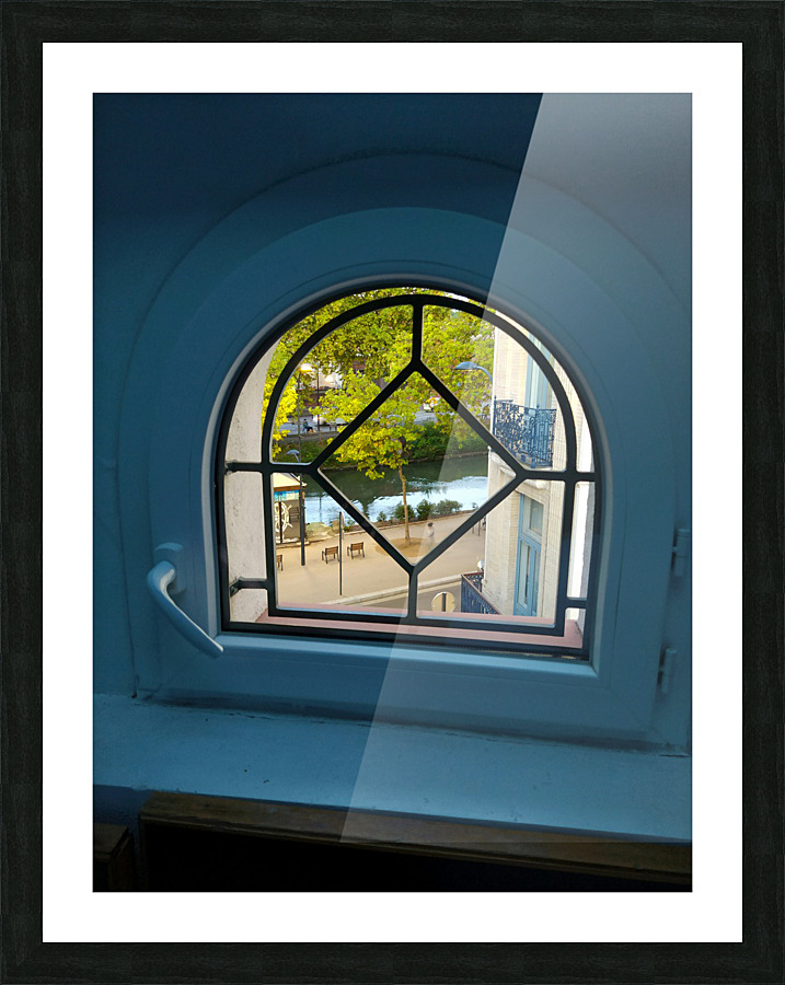 Little Window to the Outside Picture Frame print