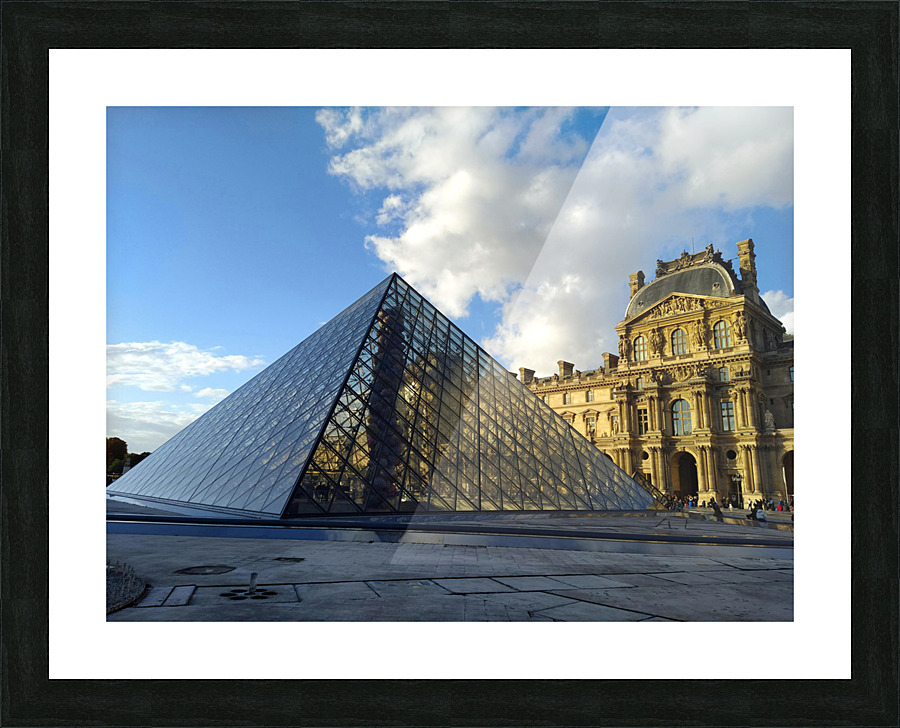 Just Louvre It 2C Picture Frame print