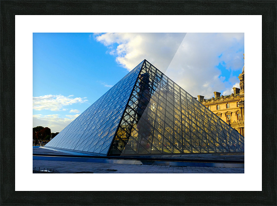 Just Louvre It  Picture Frame print