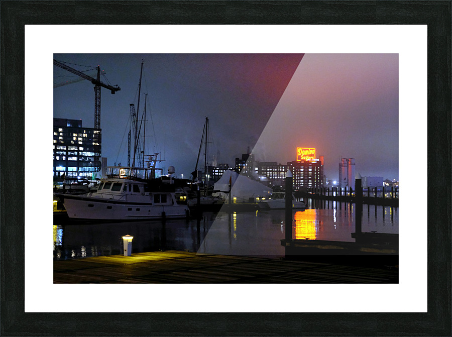 Beautiful Baltimore Harbor 3 Picture Frame print