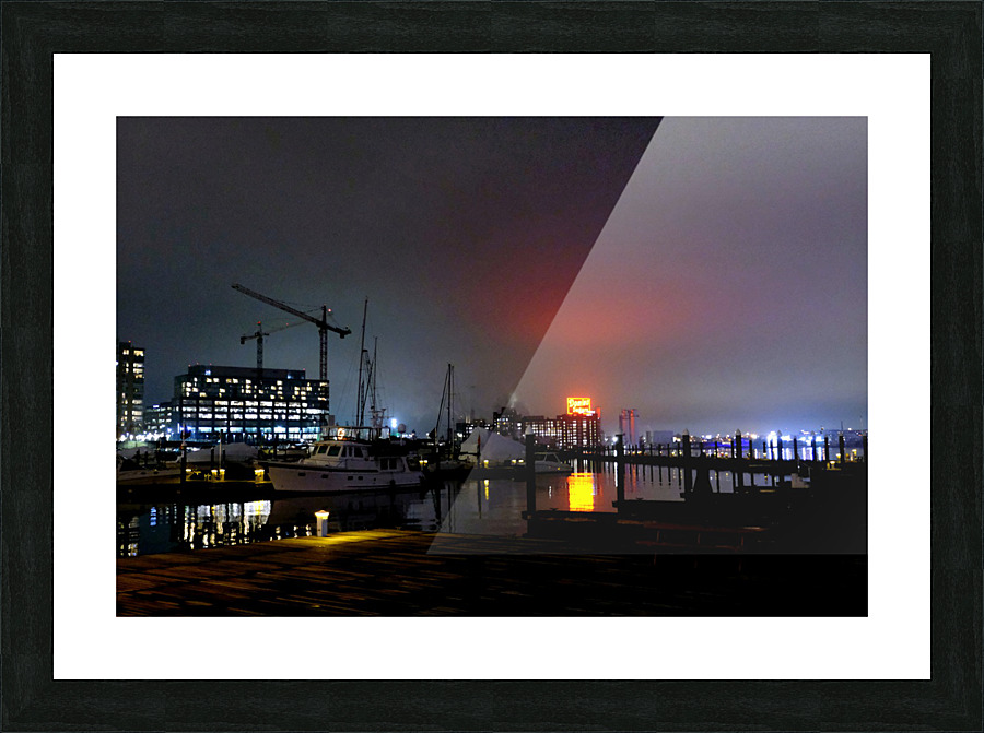 Beautiful Baltimore Harbor 3B Picture Frame print