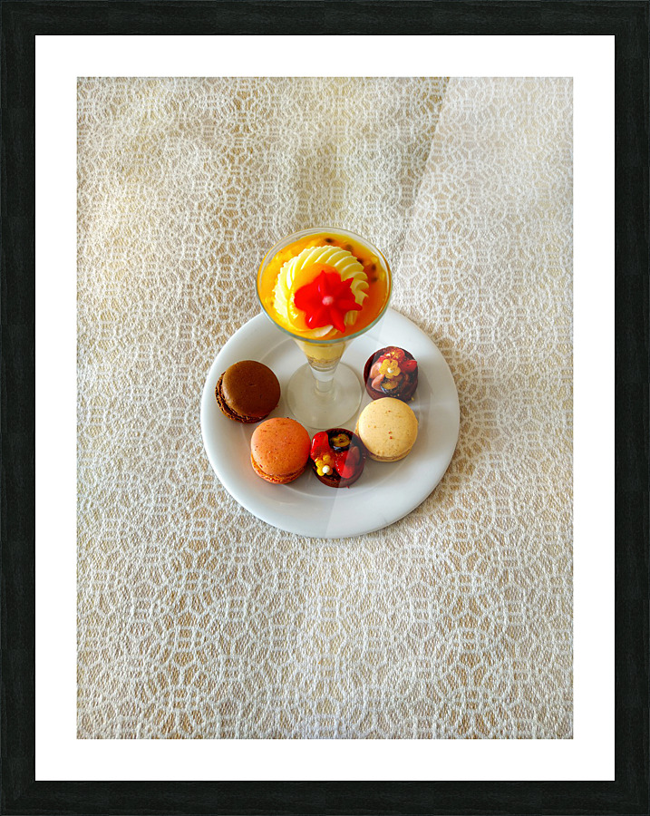 Macaron Smiles 3 Picture Frame print