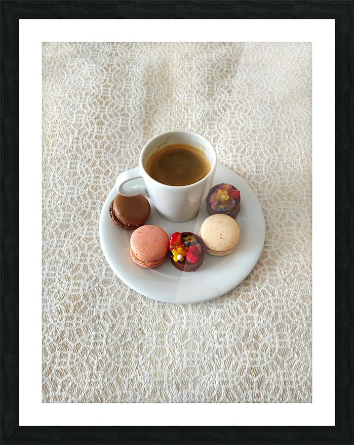 Macaron Smiles 2 Picture Frame print