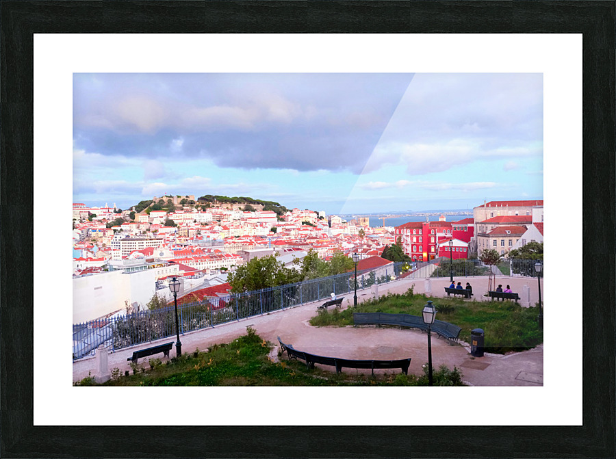Lisbon Landscape Impression et Cadre photo