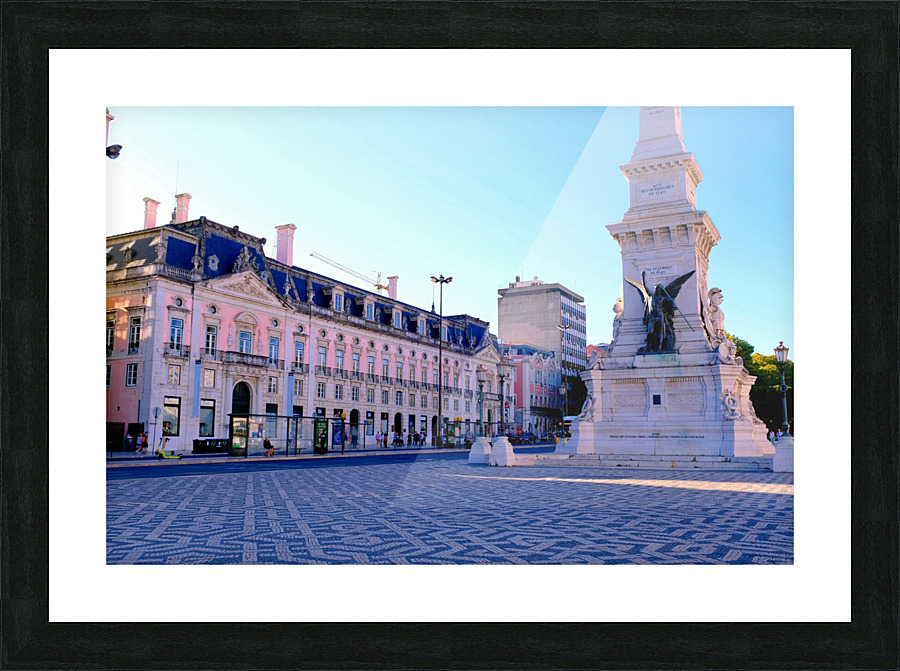 Walking through Lisbon 2 Picture Frame print