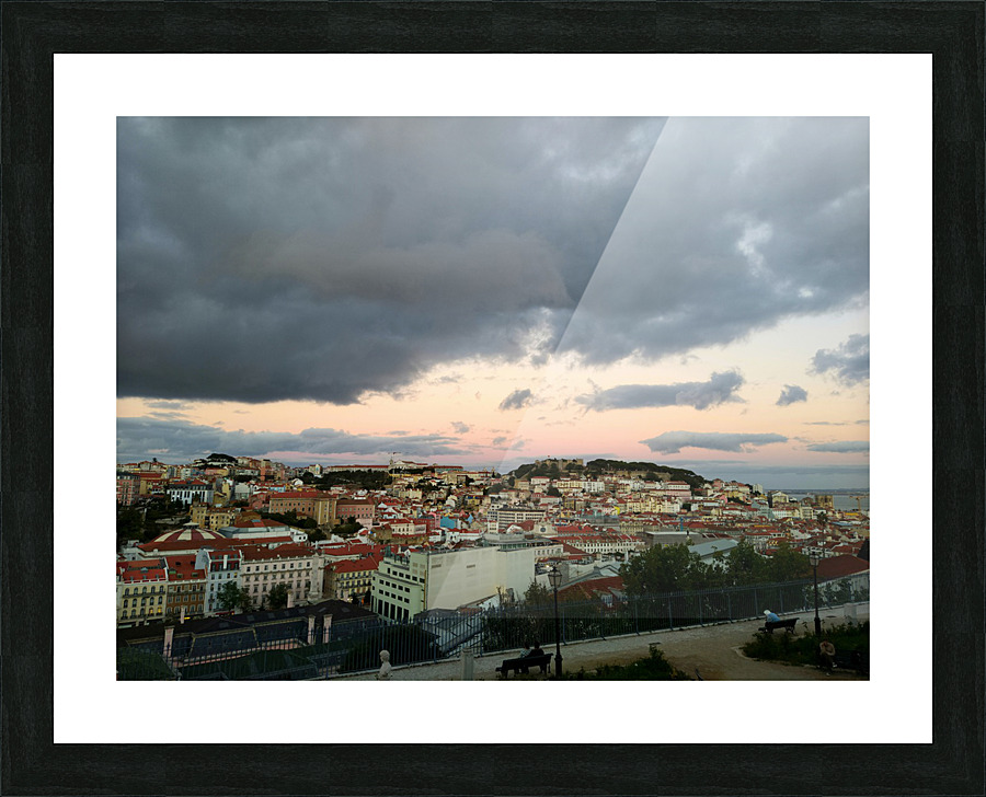 Lisbon Landscape 2B Picture Frame print