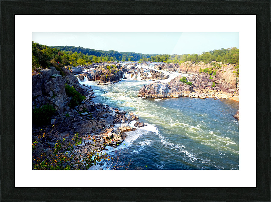 Great Falls Park Picture Frame print