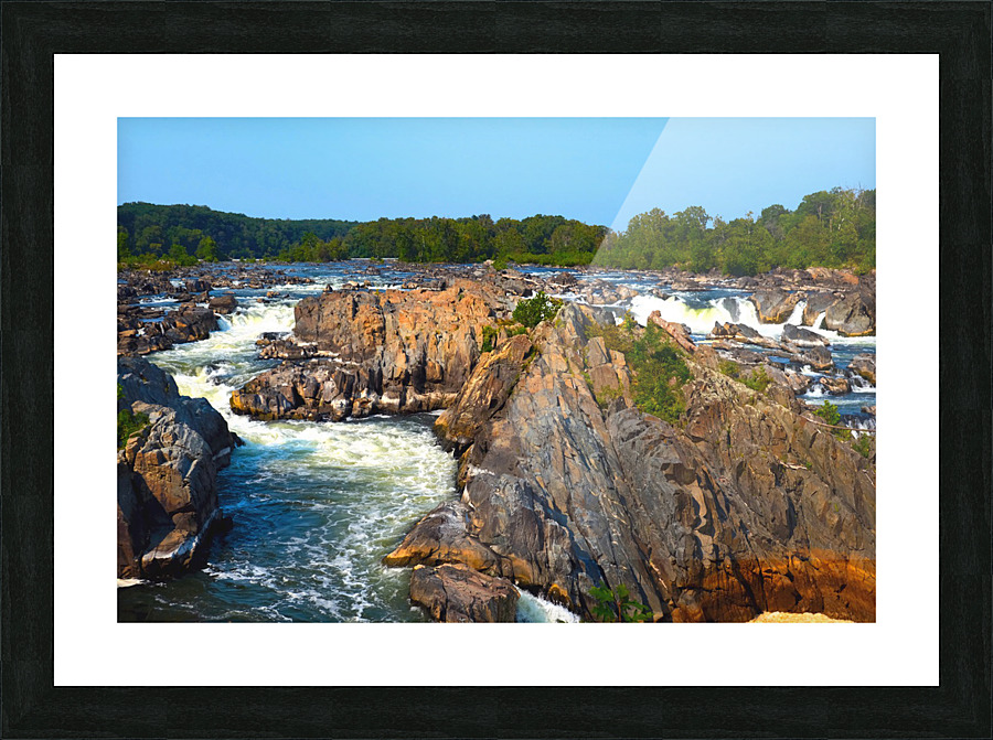 Great Falls Park 3 Picture Frame print