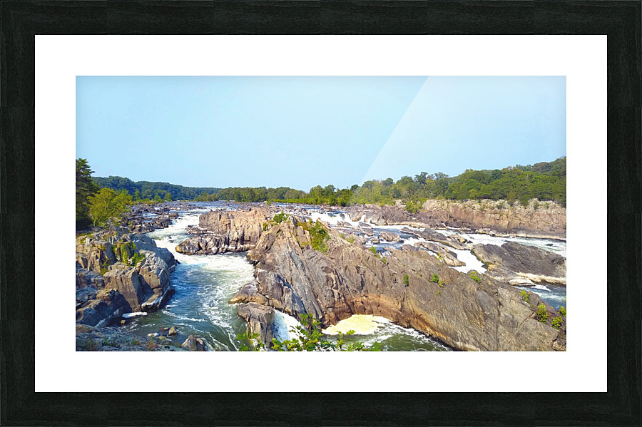Great Falls Park Panoramic Picture Frame print