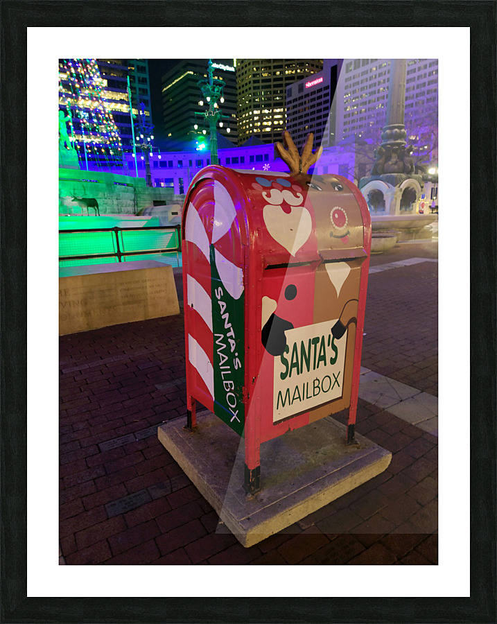Mailbox to Santa 2B Impression et Cadre photo