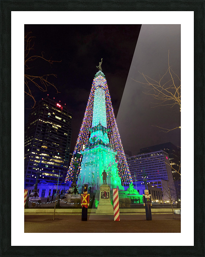 Monumental Christmas Tree 2B Picture Frame print