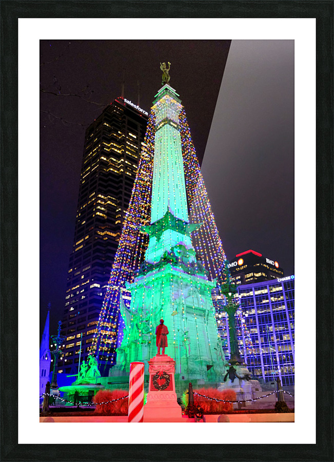 Monumental Christmas Tree 2 Picture Frame print