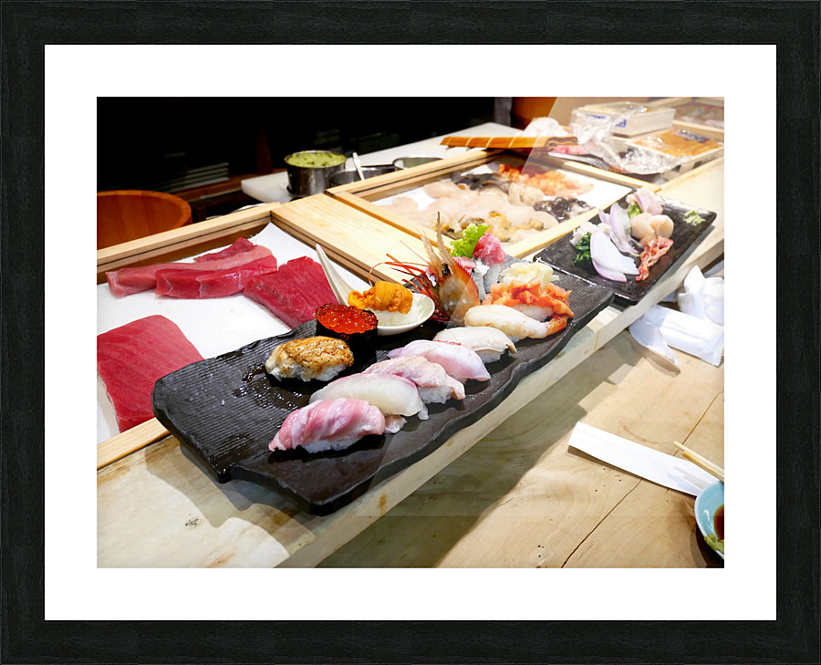 Sensational Sushi Impression et Cadre photo