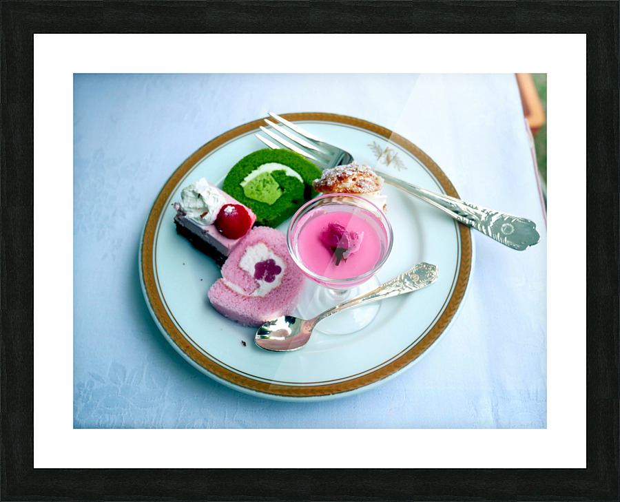 Japanese Dessert Picture Frame print