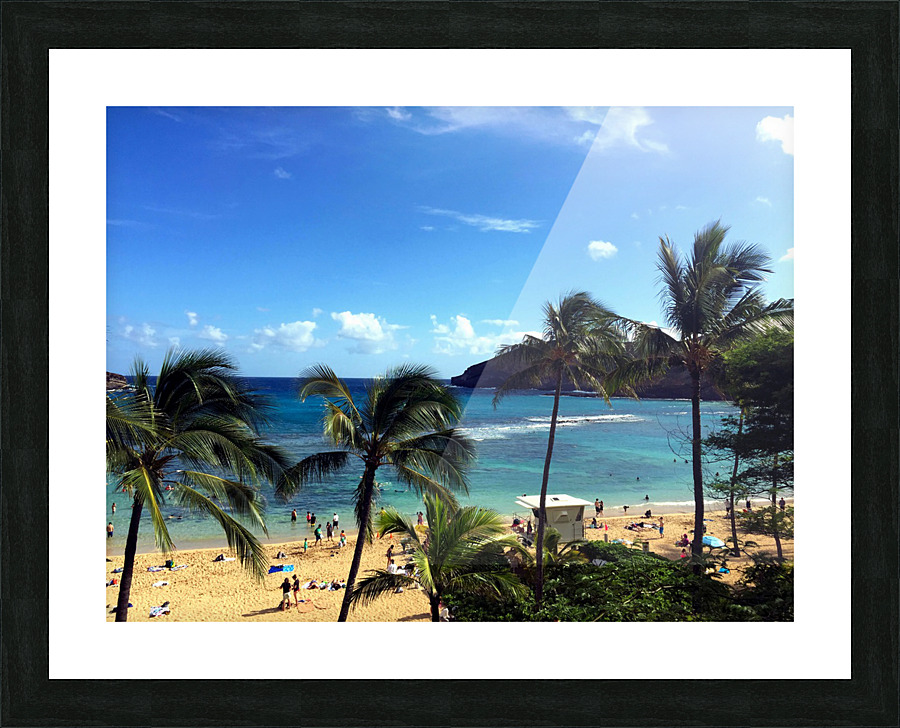 Hello Beaches Picture Frame print